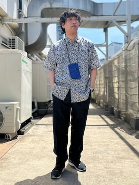 「SHIPS any（シップス エニィ）のアイテム（アクセサリー）」を使った、奥原さん（メンズ・177cm）の春コーディネート