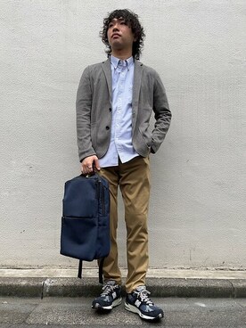 奥原さん(メンズ・177cm)の夏コーディネート