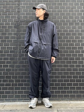 「SHIPS any（シップス エニィ）のアイテム（帽子）」を使った、奥原さん（メンズ・177cm）の秋コーディネート