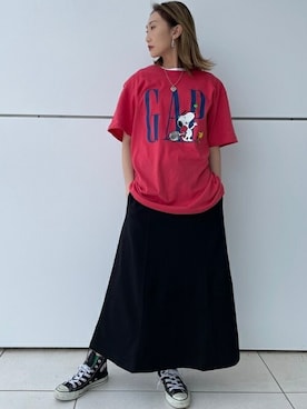 GapJapanさん（レディース・153cm）の夏コーディネート