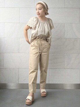 GapJapanさん（レディース・153cm）の夏コーディネート