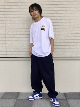 チノパンツを使った ミニオン のメンズ人気ファッションコーディネート Wear