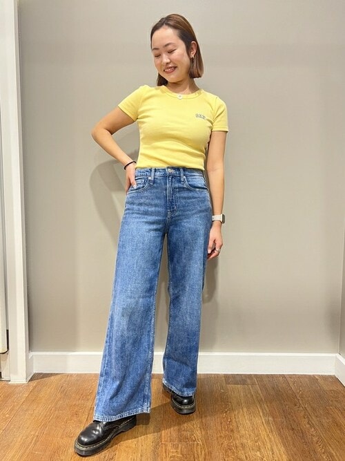 VETEMENTS ハイライズワイドレッグジーンズ VETEMENTS☆ハイライズワイドレッグジーンズ (VETEMENTS/デニム