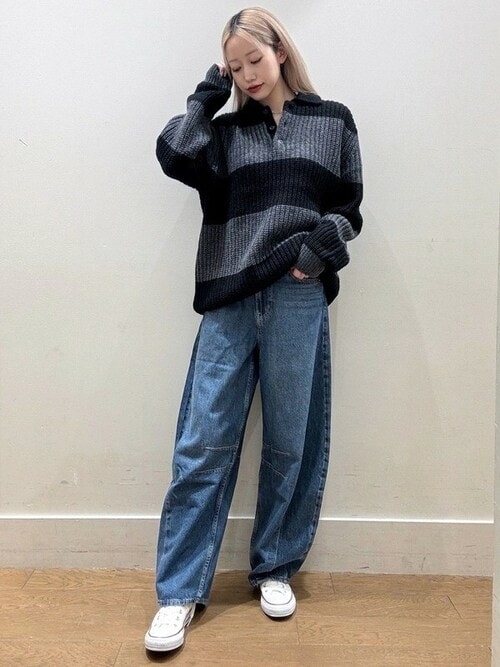 セール】ハイライズ ホースシュー デニム（デニムパンツ）｜GAP