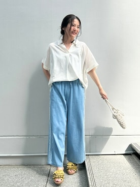 SHINOさん（レディース・165cm）の夏コーディネート