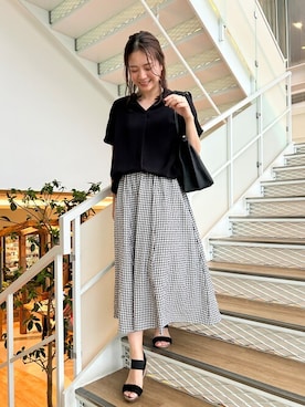 SHINOさん（レディース・165cm）の夏コーディネート