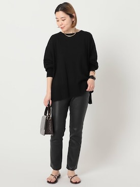 STAFF.Ayaさん（レディース・158cm）の春コーディネート