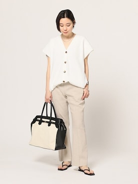 STAFF.Ayaさん(レディース・158cm)の春コーディネート