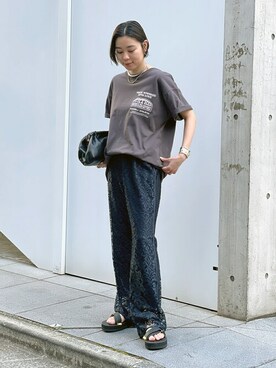 STAFF.Ayaさん（レディース・158cm）の春コーディネート