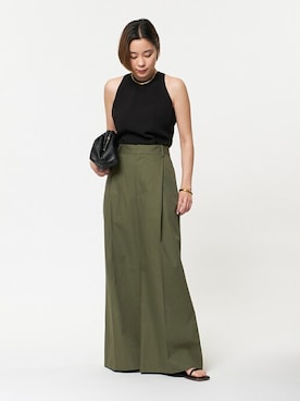 STAFF.Ayaさん(レディース・158cm)の夏コーディネート