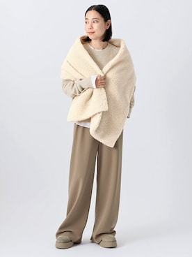 「AP STUDIO（エーピーストゥディオ）のアイテム（パンツ）」を使った、STAFF.Ayaさん（レディース・158cm）の秋コーディネート