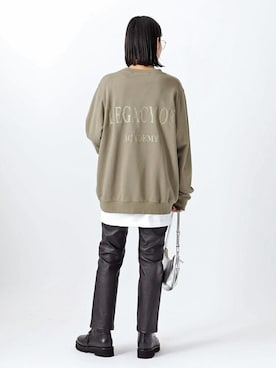 「AP STUDIO（エーピーストゥディオ）のアイテム（パンツ）」を使った、STAFF.Ayaさん（レディース・158cm）の秋コーディネート