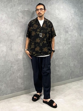 Mashio_TOMORROWLANDさん（メンズ・175cm）の夏コーディネート