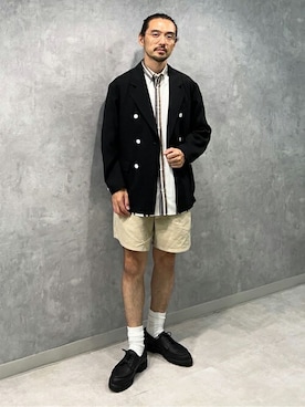 Mashio_TOMORROWLANDさん（メンズ・175cm）の夏コーディネート