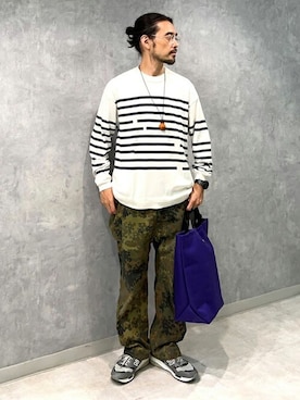 「BAGSINPROGRESS」｜Mashio_TOMORROWLANDさん（メンズ・175cm）の夏コーディネート