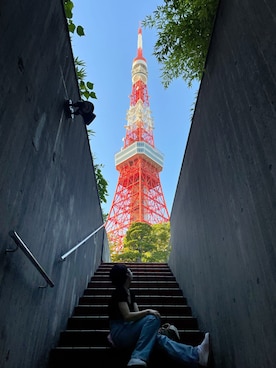 「GRAY（グライ）のアイテム」を使った、nanomiさん（レディース・158cm）の夏コーディネート