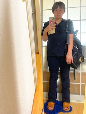 みひろさん（レディース・159cm）の冬コーディネート