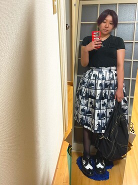 「WEAR文芸部」｜「アイテム（シューズ）」を使った、みひろさん（レディース・159cm）の秋コーディネート