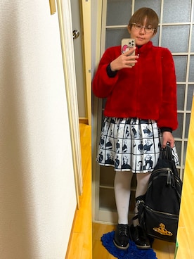 みひろさん（レディース・159cm）の冬コーディネート