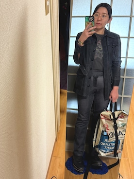 「アイテム（セットアップ）」を使った、みひろさん（レディース・159cm）の秋コーディネート