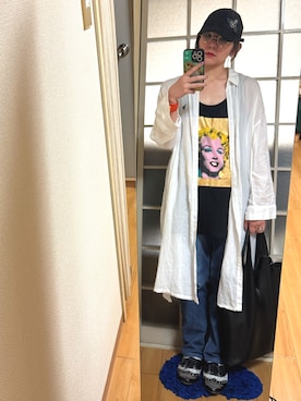 「アイテム（ドレスシューズ）」を使った、みひろさん（レディース・159cm）の夏コーディネート