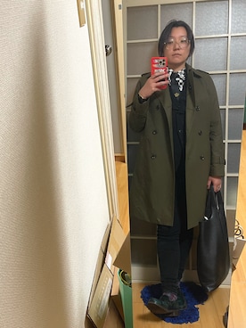 「WEAR文芸部」｜「アイテム（シューズ）」を使った、みひろさん（レディース・159cm）の秋コーディネート