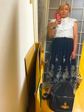 みひろさん（レディース・159cm）の秋コーディネート