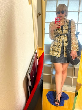 「WEAR文芸部」｜「アイテム（サンダル）」を使った、みひろさん（レディース・159cm）の夏コーディネート