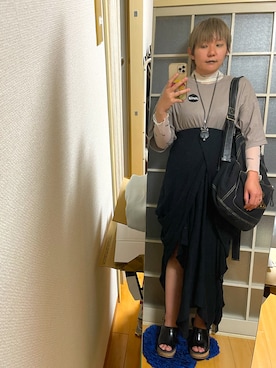 「WEAR文芸部」｜「アイテム（サンダル）」を使った、みひろさん（レディース・159cm）の夏コーディネート