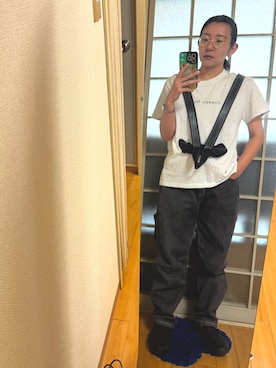 「WEAR文芸部」｜みひろさん（レディース・159cm）の夏コーディネート