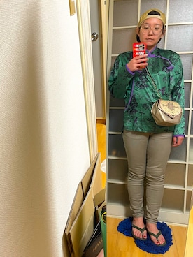 「WEAR文芸部」｜「アイテム（トップス）」を使った、みひろさん（レディース・159cm）の夏コーディネート