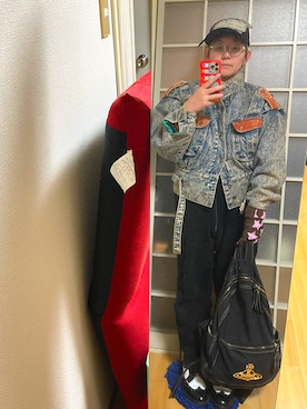 「WEAR文芸部」｜「アイテム（帽子）」を使った、みひろさん（レディース・159cm）の春コーディネート