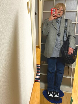 「WEAR文芸部」｜「アイテム（シューズ）」を使った、みひろさん（レディース・159cm）の春コーディネート