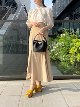 LILY BROWN（リリーブラウン）の「プラットフォームサンダル