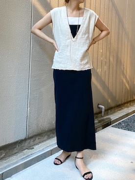 satomiさん（レディース・170cm）の夏コーディネート