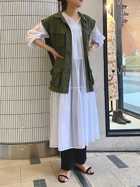 satomiさん（レディース・170cm）の夏コーディネート