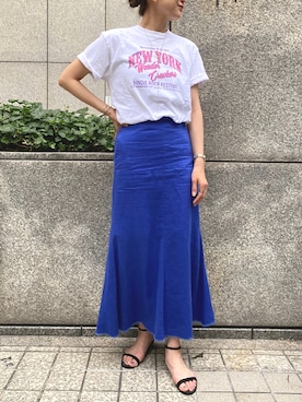 satomiさん（レディース・170cm）の夏コーディネート