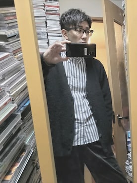 「Adoon plain（アドーンプレーン）のアイテム」を使った、hakimさん（メンズ・180cm・40代）の秋コーディネート