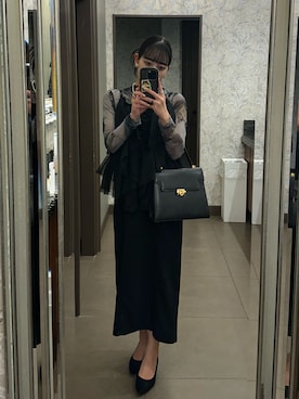 「アイテム（その他トップス）」を使った、ナナエさん（レディース・163cm）の秋コーディネート