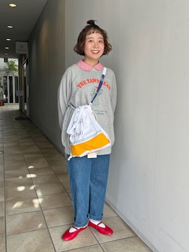 「アイテム（パンプス）」を使った、Dot&Stripes CHILDWOMANさん（レディース・150cm）の秋コーディネート