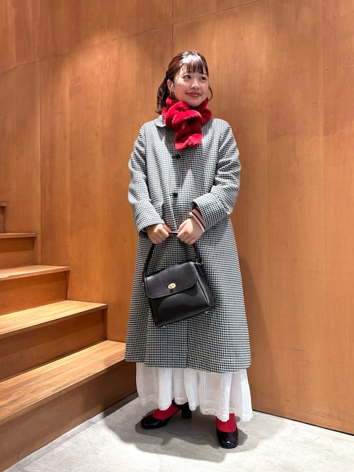 child woman ピンタック ティアードスカート Dot＆Stripes CHILD WOMAN（ドット＆ストライプス チャイルドウーマン