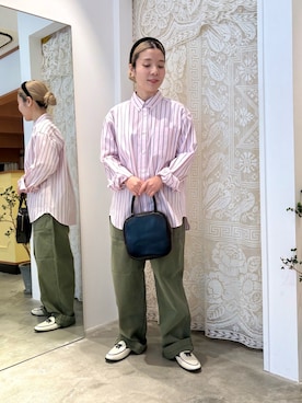 Dot&Stripes CHILDWOMANさん（レディース・149cm）の春コーディネート