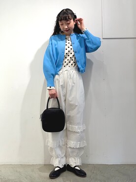 Dot&Stripes CHILDWOMANさん（レディース・157cm）の冬コーディネート