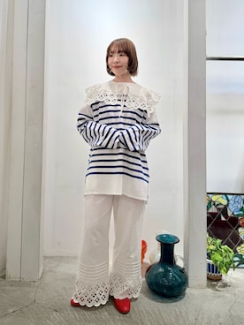 Dot&Stripes CHILDWOMANさん(レディース・154cm)の夏コーディネート