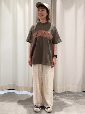 Dot&Stripes CHILDWOMANさん（レディース・153cm）の夏コーディネート