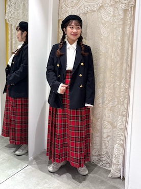Dot&Stripes CHILDWOMANさん（レディース・153cm）の秋コーディネート
