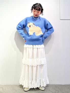 Dot&Stripes CHILDWOMANさん（レディース・150cm）の秋コーディネート