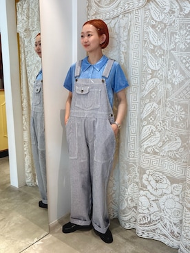Dot&Stripes CHILDWOMANさん（レディース・150cm）の夏コーディネート