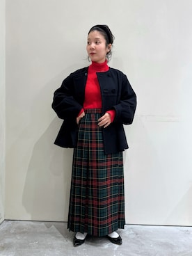 Dot&Stripes CHILDWOMANさん(レディース・149cm)の冬コーディネート