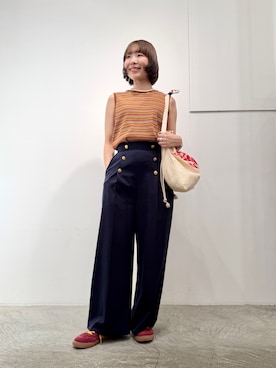 Dot&Stripes CHILDWOMANさん(レディース・154cm)の夏コーディネート